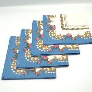 Vintage Wilton Court 100% Cotton Cloth Napkins